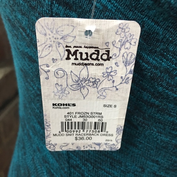 Turquoise tank dress - Picture 2 of 5